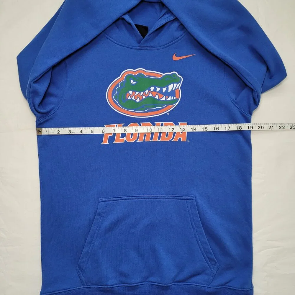 Nike Florida Gators Hoodie Blue NCAA College Pullover Sweatshirt Youth XLarge